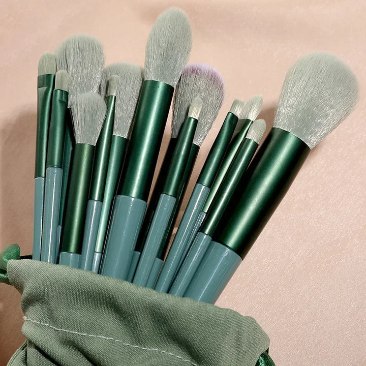 Juego de 3/13/22 brochas de maquillaje profesionales, kit de herramientas para sombras de ojos.